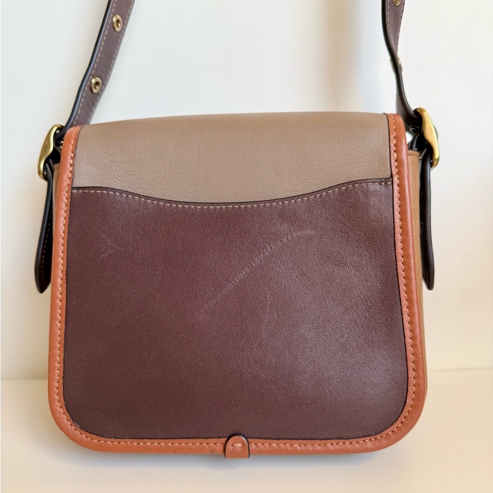 Coach Rambler Crossbody Colorblock Elm Multi Brown Tan Taupe
89126 - Picture 3 of 8